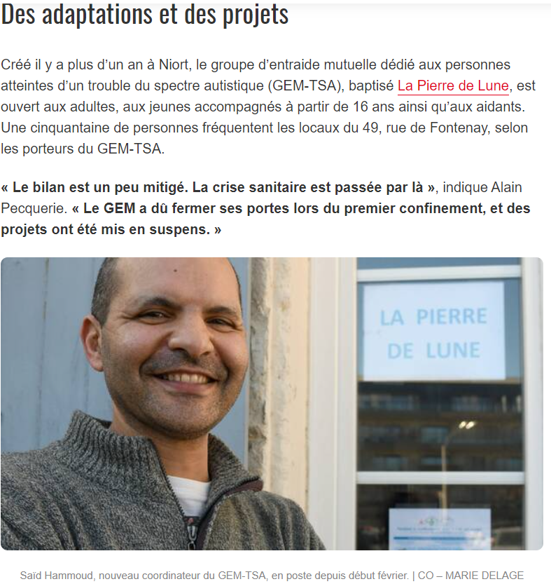 Photo d’article sur le gem TSA