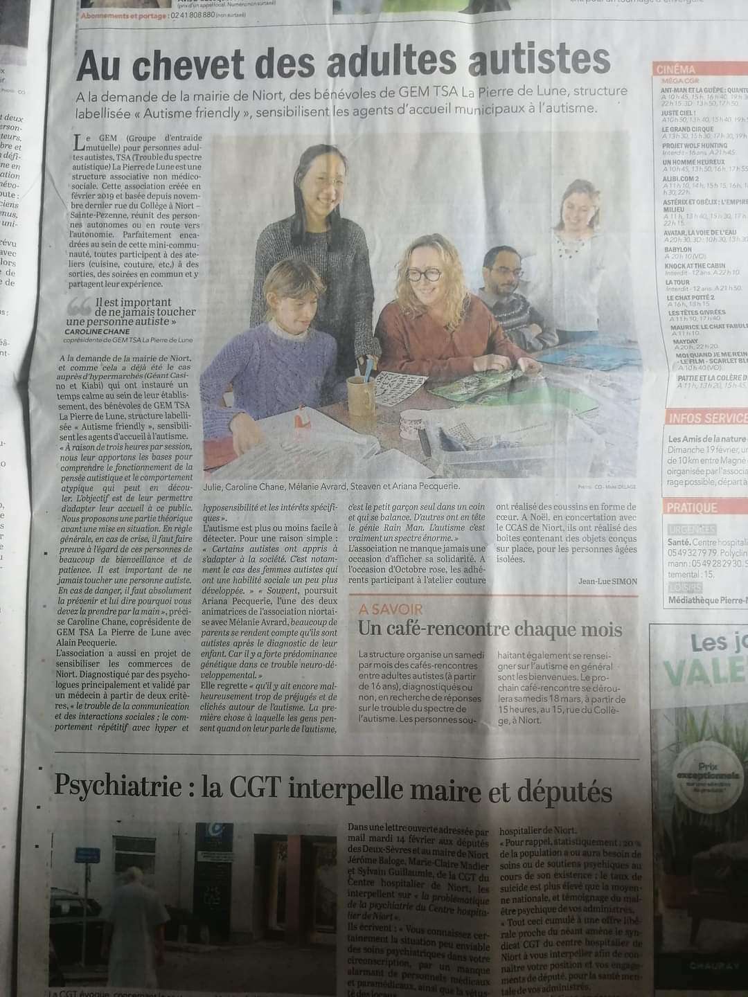 Photo d’article sur le gem TSA